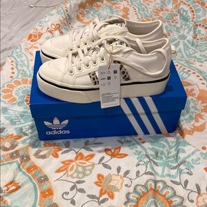 adidas White Women's Sneakers